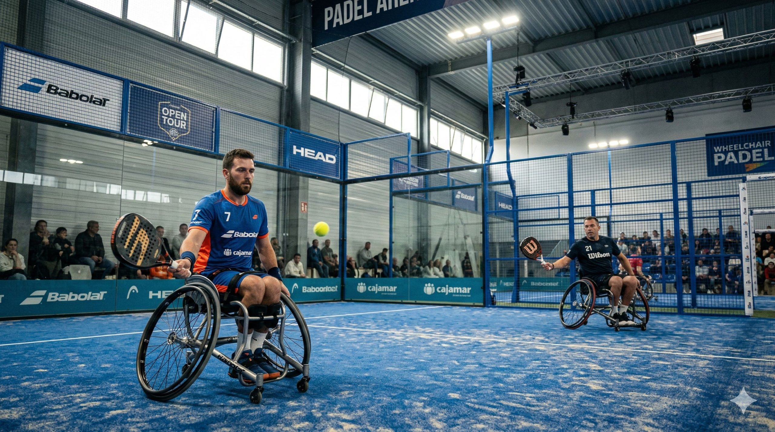 Rolstoelpadel: padel voor mensen met een beperkte mobiliteit!